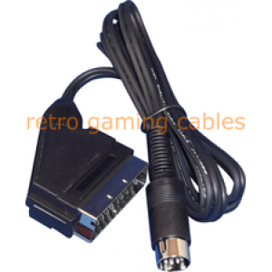 Commodore C64 Audio Video AV SCART cable